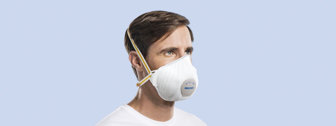 Moldex 248501 masque anti-poussière FFP2 NR D avec soupape d